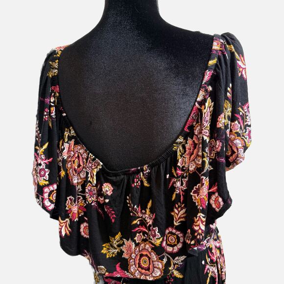 Lane Bryant 4-in-1 Convertible Maxi Dress Plus 18/20 NWT Off Shoulder Paisley - Picture 6 of 16